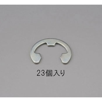 8.0mm Eリング(三価クロメート/ 23個) エスコ
