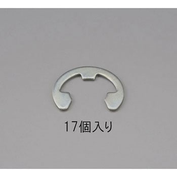 9.0mm Eリング(三価クロメート/ 17個) エスコ