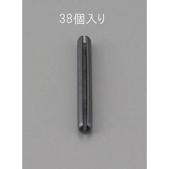 2.0x10mm スプリングロールピン(38本) - エスコ