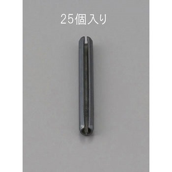 2.5x12mm スプリングロールピン(25本) エスコ