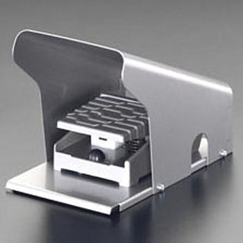 Rc 1/4" 足踏スイッチ(ロック付/カバー付/4方向) エスコ