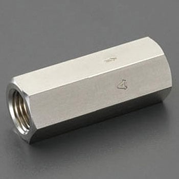 Rc 3/8" ラインチェックバルブ(ステンレス) エスコ