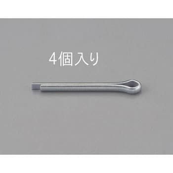 5.0x40mm 割ピン(三価クロメート/4本) エスコ