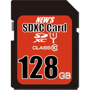 NEW'S Flash memory SDXCカード Class10 エムティーシー