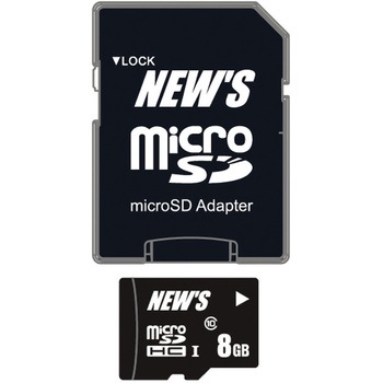 NEW'S Flash memory microSDHCカード Class10 エムティーシー