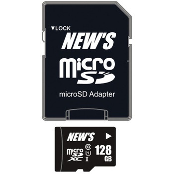 NEW'S Flash memory microSDXCカード Class10 エムティーシー