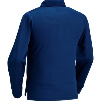 レディース長袖ポロシャツ(脇スリット) 25446L クロダルマ