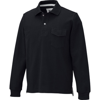 長袖ポロシャツ 25447 クロダルマ