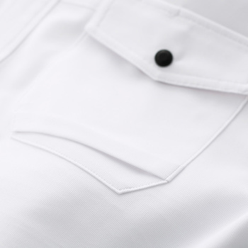 長袖ポロシャツ(脇スリット) 25450 クロダルマ