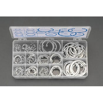 1/2"-1・3/4" 穴用スナップリングセット エスコ