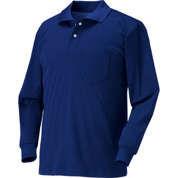 長袖ポロシャツ 25472 クロダルマ