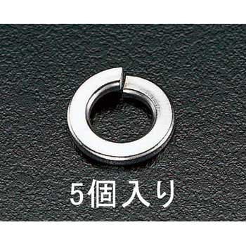 M22 スプリングワッシャー(ステンレス製/5個) エスコ