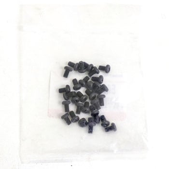 M3x 5mm ナベ頭小ねじ(ステンレス/黒色/30本) エスコ