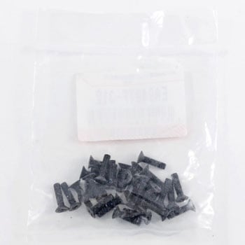 M3x12mm 皿頭小ねじ(ステンレス/黒色/30本) - エスコ