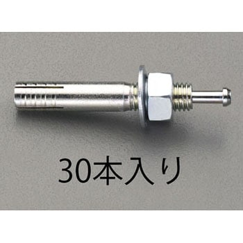 M12x 70mm 雄ねじアンカー (30本) エスコ