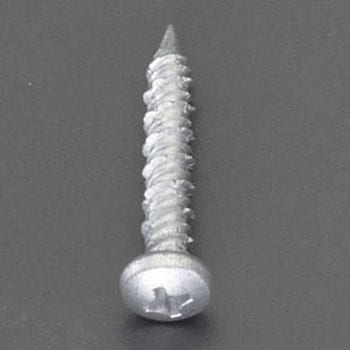 5.0x25mm コンクリートビス(ナベ頭/鉄/100本) - エスコ