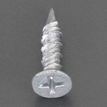 5.0x35mm コンクリートビス(皿頭/鉄/100本) エスコ
