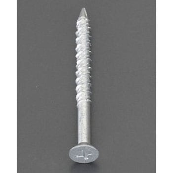 5.0x60mm コンクリートビス(皿頭/鉄/80本) - エスコ