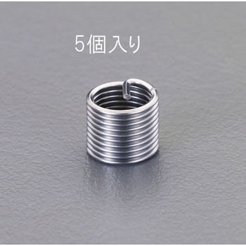 M16-1.5x24mm  リコイルインサートネジ(細目/5コ) エスコ