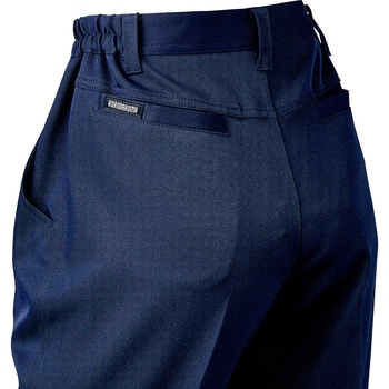 レディーススラックス(ノータック) 316701 クロダルマ