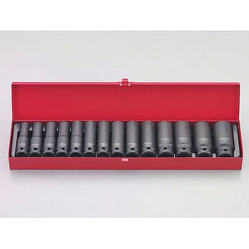 1/2"sq(10-27mm) ディープインパクトソケット エスコ