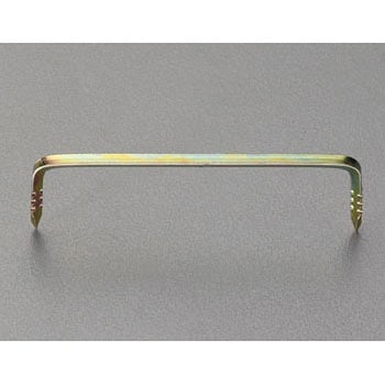6x120mm かすがい(フラットタイプ/100本) - エスコ