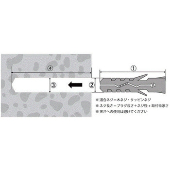 8x40mm スクリュープラグ エスコ