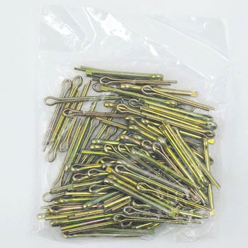 3.0x30mm 割ピン(クロメートメッキ/100個) エスコ