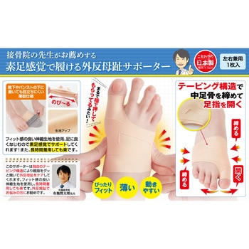 接骨院の先生が監修したテーピング母趾サポーター セルヴァン