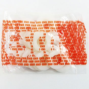 M10/10.5x20.0x2.0mm 平ワッシャー(ナイロン製/20枚) - エスコ
