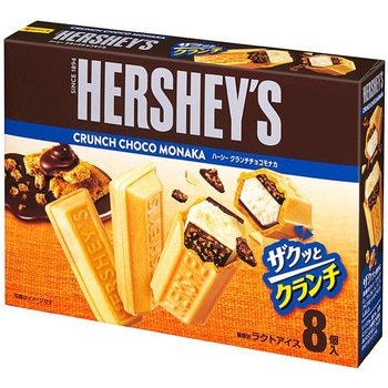 [冷凍] ロッテ HERSHEY'Sクランチチョコモナカ 224ml ロッテ