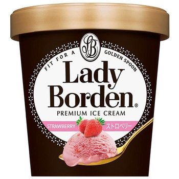 [冷凍] ロッテ レディーボーデン パイント ストロベリー 470ml ロッテ