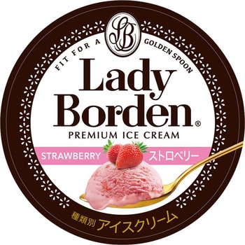 [冷凍] ロッテ レディーボーデン パイント ストロベリー 470ml ロッテ