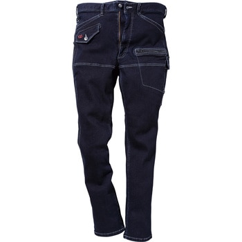 D.GROW スーパーストレッチデニムワークパンツ DG104 クロダルマ