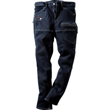 D.GROW スーパーストレッチデニムワークパンツ DG104 クロダルマ