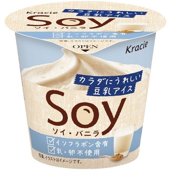 アイス]クラシエフーズ Soyバニラ 105ml 1箱(105mL×36個