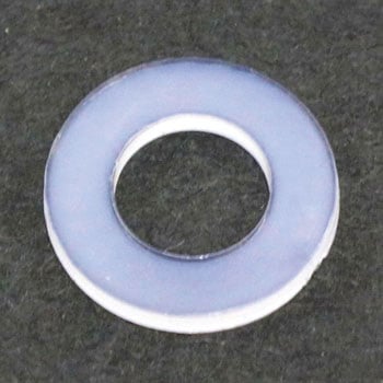 M5/5.3x10.0x1.0mm 平ワッシャー(ナイロン製/20枚) エスコ
