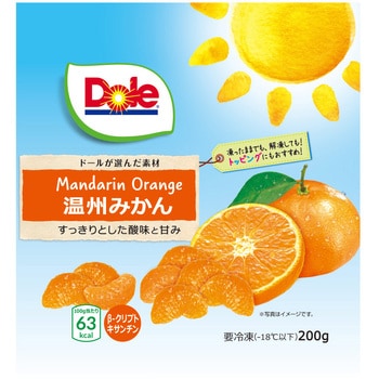 冷凍] Dole 冷凍温州みかん 200g 日本アクセス 冷凍食品 【通販