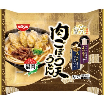 [冷凍] 日清のどん兵衛 肉ごぼう天うどん 294g 日清食品