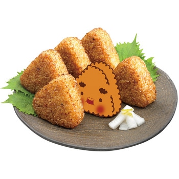[冷凍]日本水産 大きな大きな焼きおにぎり 6個(480g) 日本水産