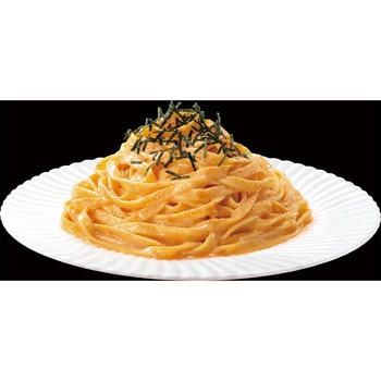 [冷凍] 日清もちっと生パスタ たらことうにのソース 267g 日清食品
