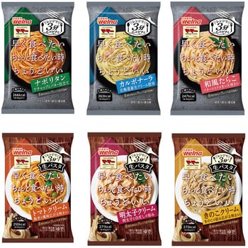 冷凍食品] マ・マー レンジで3分スパゲティ 簡単・便利な6食セット 1箱(1セット×1個) 日清製粉ウェルナ 【通販モノタロウ】