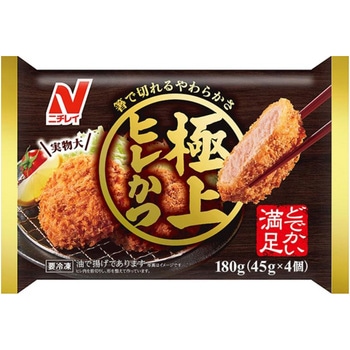 [冷凍]ニチレイフーズ 極上ヒレかつ 4個(180g) ニチレイフーズ