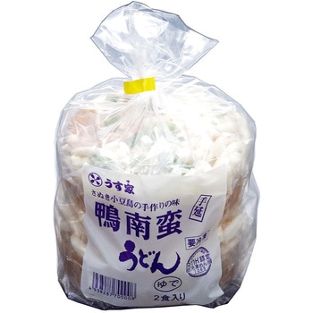 [冷凍]うす家 鴨南蛮手延うどん 2食入り うす家