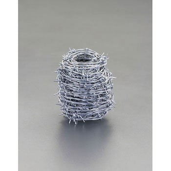 1.6mm x20m/#16 有刺鉄線(亜鉛メッキ) エスコ