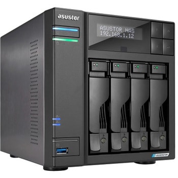 AS6704T ストレージ非搭載NASキット ASUSTOR