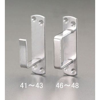 93x42mm 座付貫抜(ステンレス製/受け) エスコ