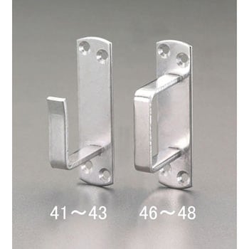 93x42mm 座付貫抜(ステンレス製/通し) - エスコ
