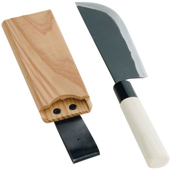 大人気新品  09310 収穫包丁 浅野木工所 1個 ビニール包装セット 木鞘付 農具・散水用品