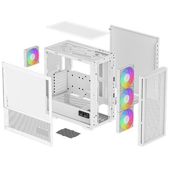 PCケース CH560 DIGITAL WH DEEPCOOL